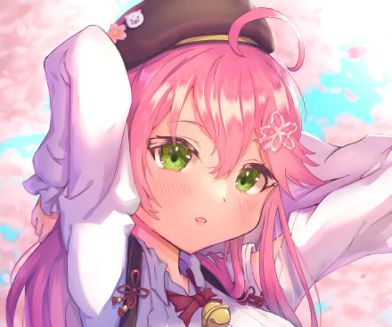  Sakura Miko by 0w0miha0w0