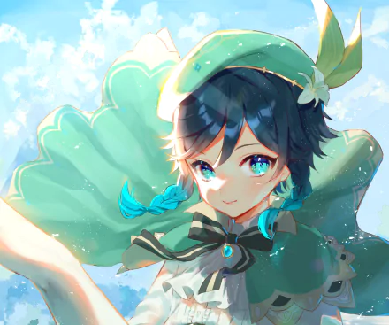  Venti - Genshin Impact by Haruoshio