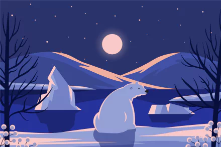 Animal polar bear HD Desktop Wallpaper | Background Image