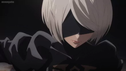 YoRHa No.2 Type B Anime NieR:Automata Ver 1.1a HD Desktop Wallpaper | Background Image