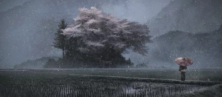 Anime landscape anime landscape HD Desktop Wallpaper | Background Image