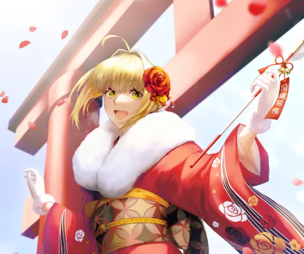 Saber (Fate Series) Anime Fate/extra HD Desktop Wallpaper | Background Image