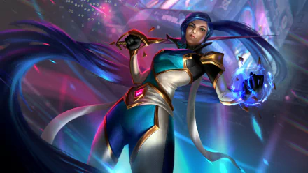 fantasy woman warrior Fiora (League Of Legends) League Of Legends HD Desktop Wallpaper | Background Image