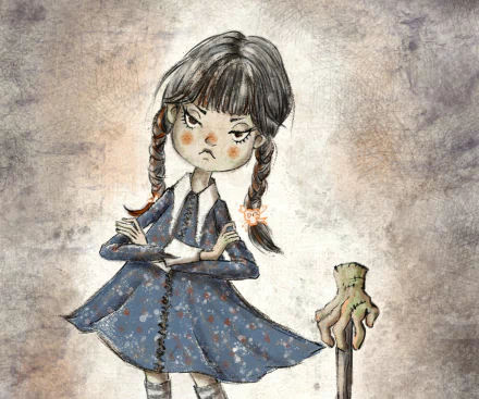  Wednesday Addams by Taeyeon Eom