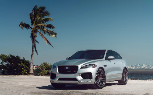 vehicle Jaguar F-PACE HD Desktop Wallpaper | Background Image