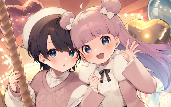  Himemori Luna &amp; Oozora Subaru by nyanyadora