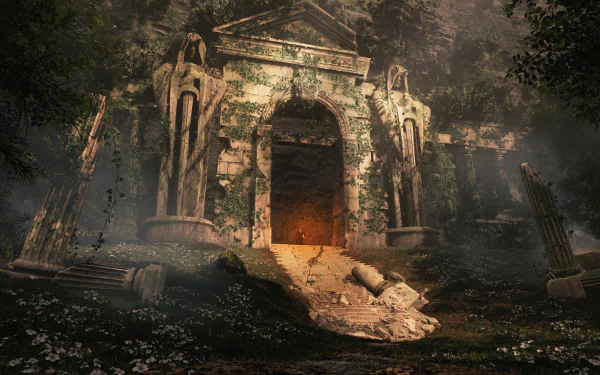  The Overgrown Entrance by Michael Kahn-Rose