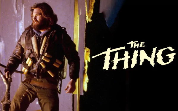 Thrilling desktop wallpaper featuring iconic movie The Thing (1982) in high definition.