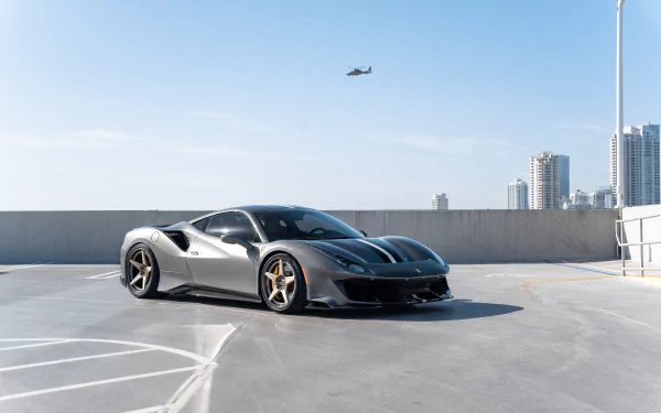 vehicle Ferrari 488 Pista HD Desktop Wallpaper | Background Image