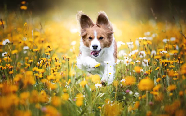 Animal Kooikerhondje HD Desktop Wallpaper | Background Image