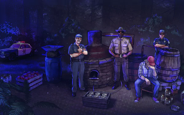 video game Moonshine Inc. HD Desktop Wallpaper | Background Image
