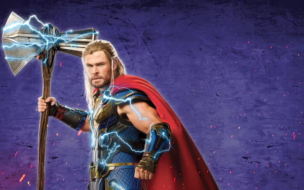 Chris Hemsworth Thor movie Thor: Love and Thunder HD Desktop Wallpaper | Background Image