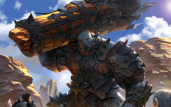 fantasy orc HD Desktop Wallpaper | Background Image
