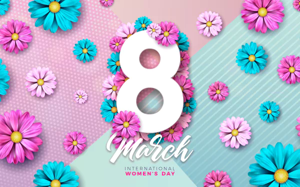 holiday Women's Day HD Desktop Wallpaper | Background Image