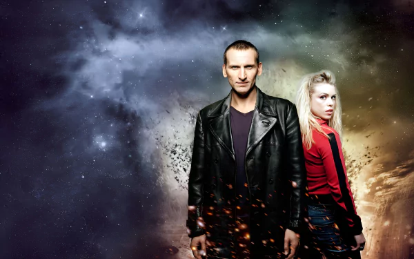  the 9th Doctor and Rose Tyler