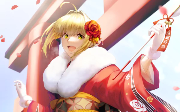 Saber (Fate Series) Anime Fate/extra HD Desktop Wallpaper | Background Image
