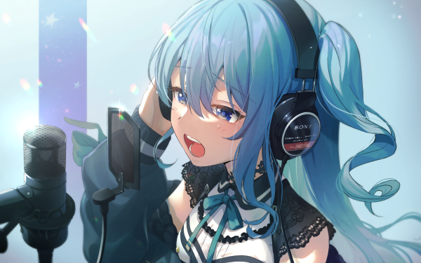 Anime Virtual Youtuber Hoshimachi Suisei Hololive HD Wallpaper | Background Image