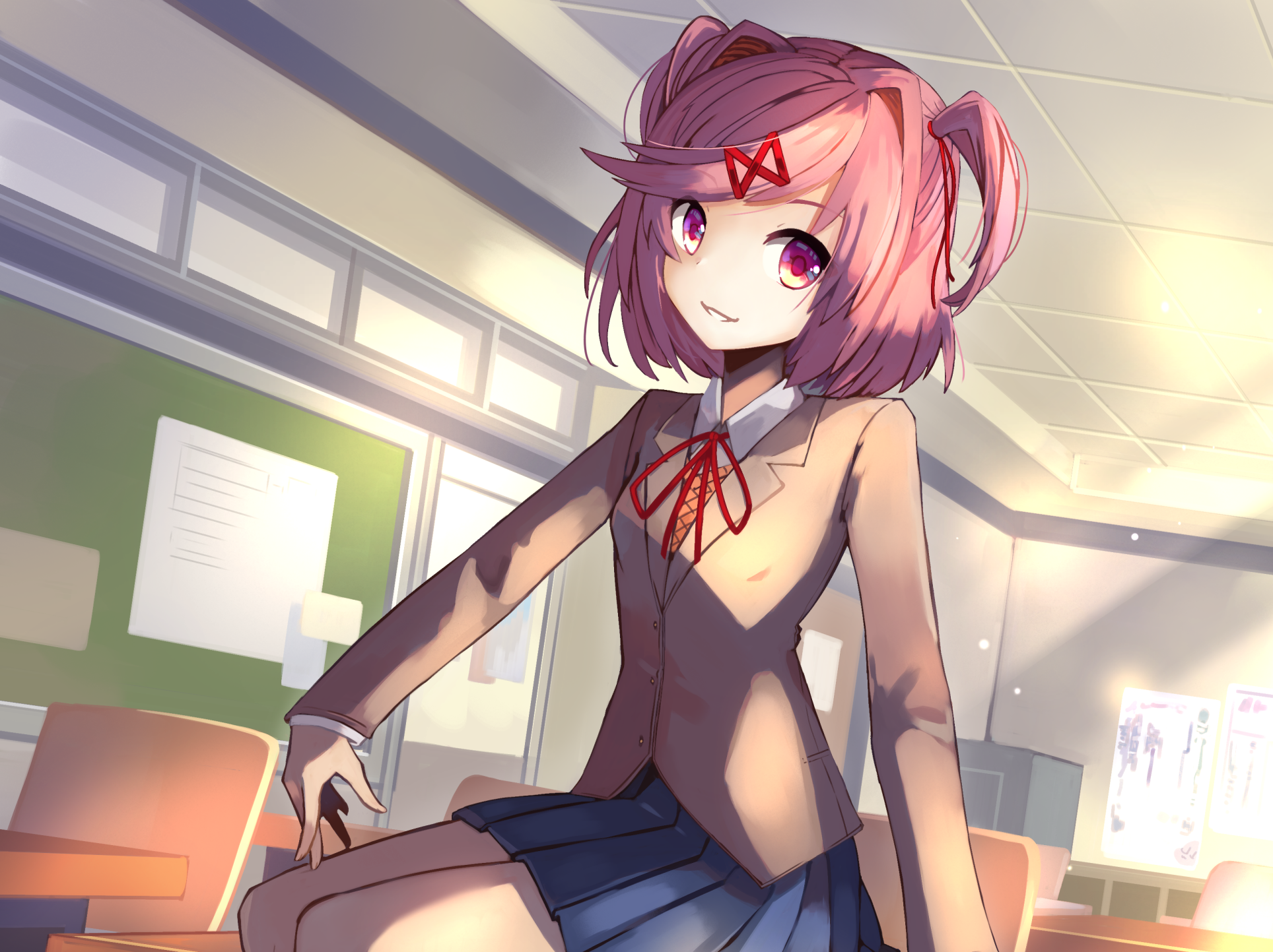 Download Natsuki (Doki Doki Literature Club!) wallpapers for mobile  phone, free Natsuki (Doki Doki Literature Club!) HD pictures