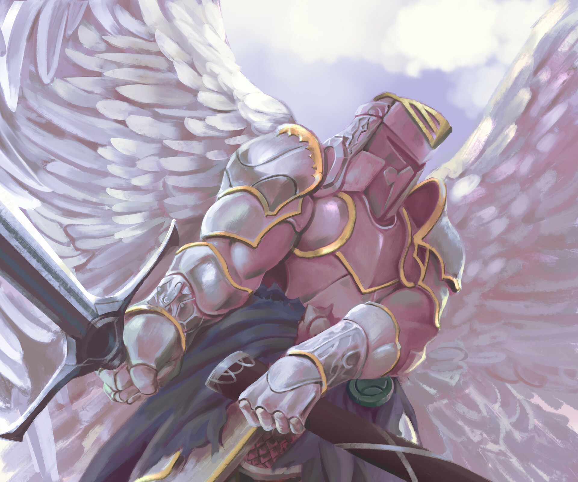 Angel Knight by Hiep Tran
