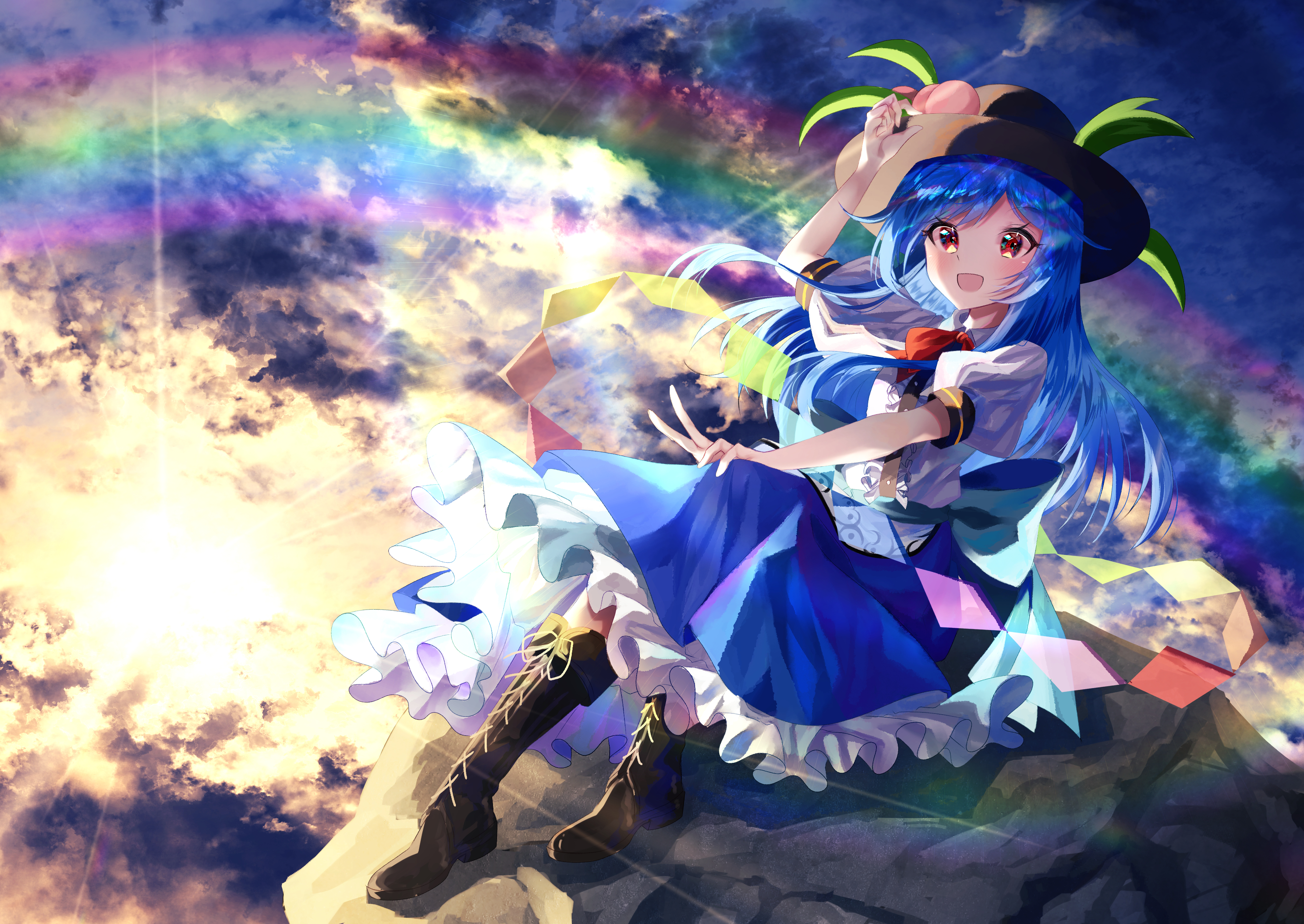 Anime Touhou HD Wallpaper | Background Image