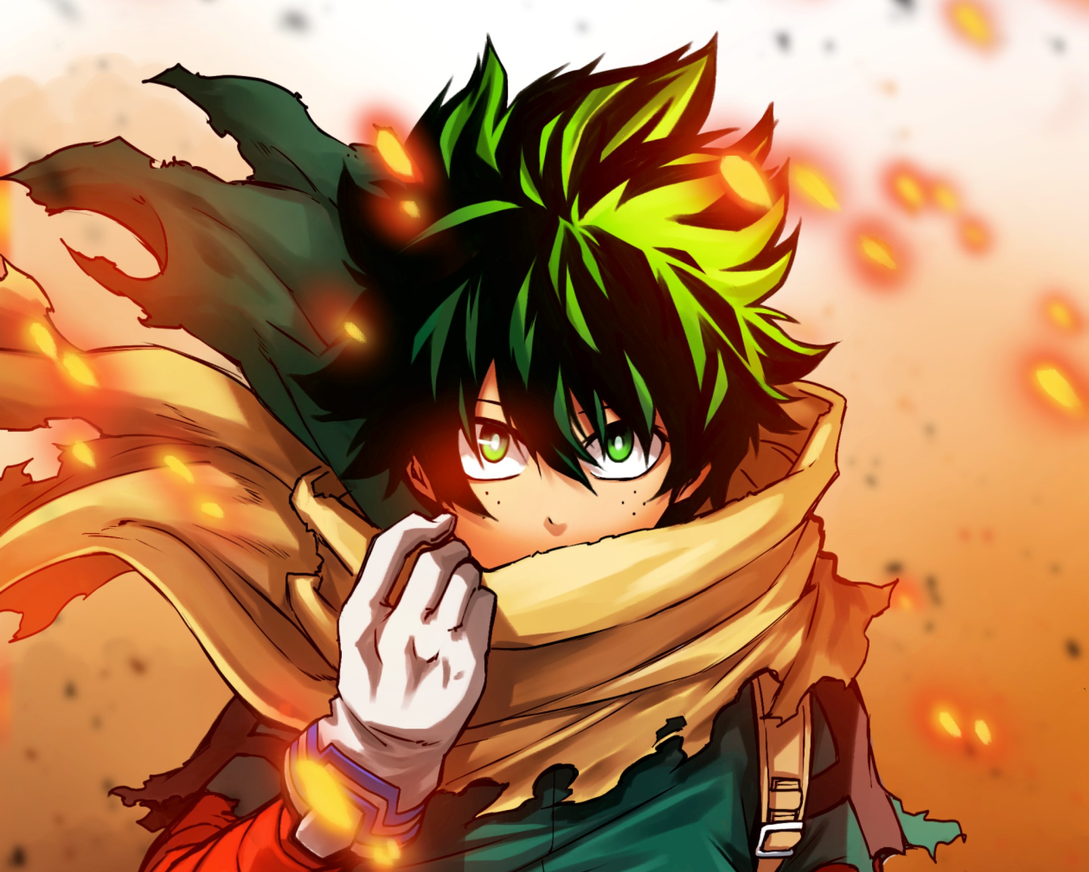 Izuku Midoriya HD Wallpaper My Hero Academia By ekakibito