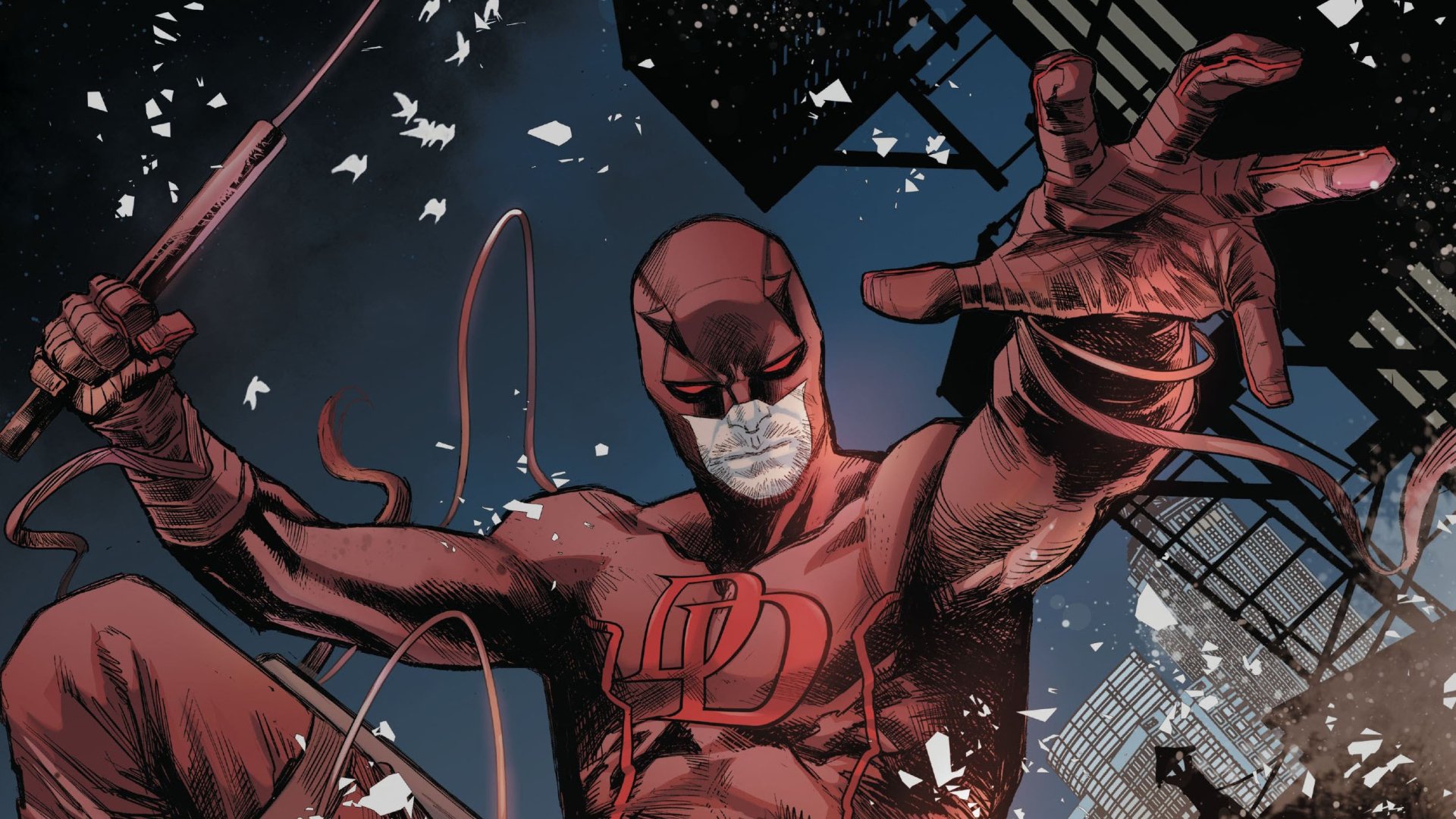 Download Comic Daredevil HD Wallpaper by Marco Checchetto