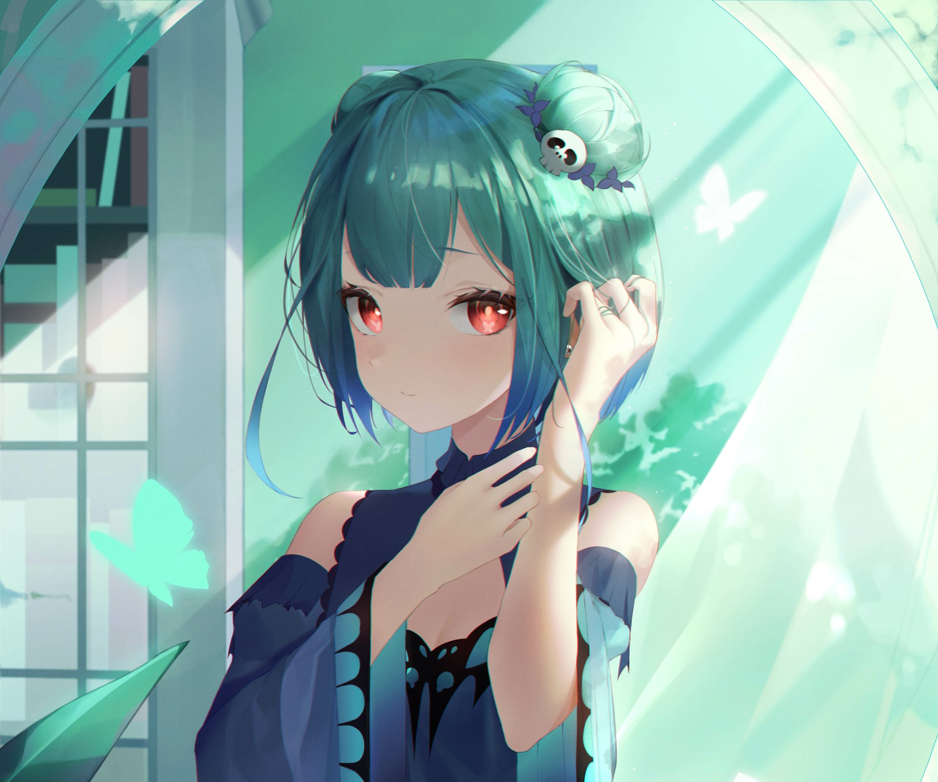 Download Hololive Uruha Rushia Anime Virtual Youtuber HD Wallpaper