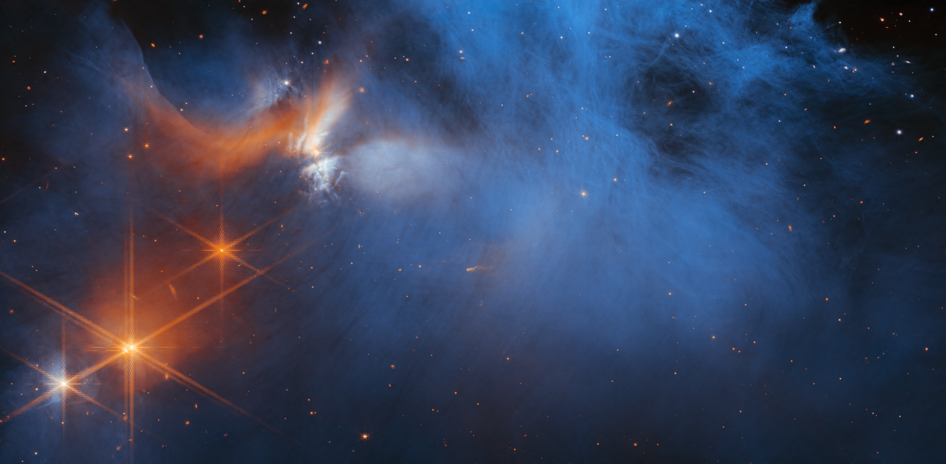 4K Ultra HD Sci-Fi wallpaper featuring the James Webb Space Telescope amid a vibrant cosmic nebula in deep space.