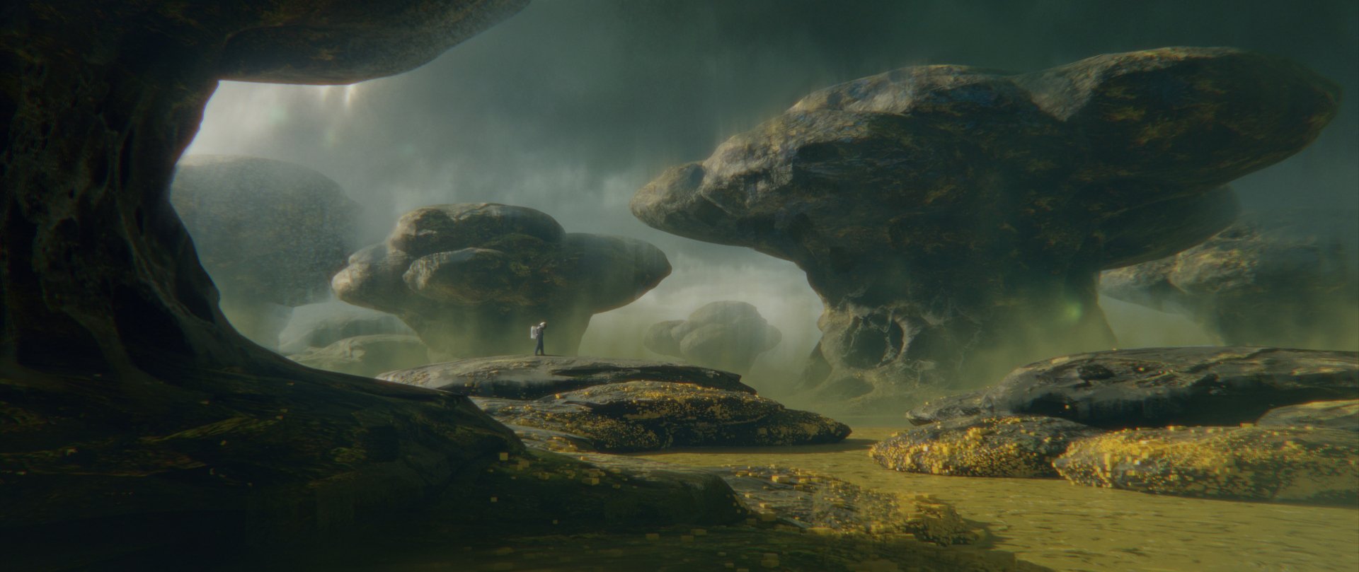 Download Sci Fi Exploration HD Wallpaper by Quentin Bouilloud