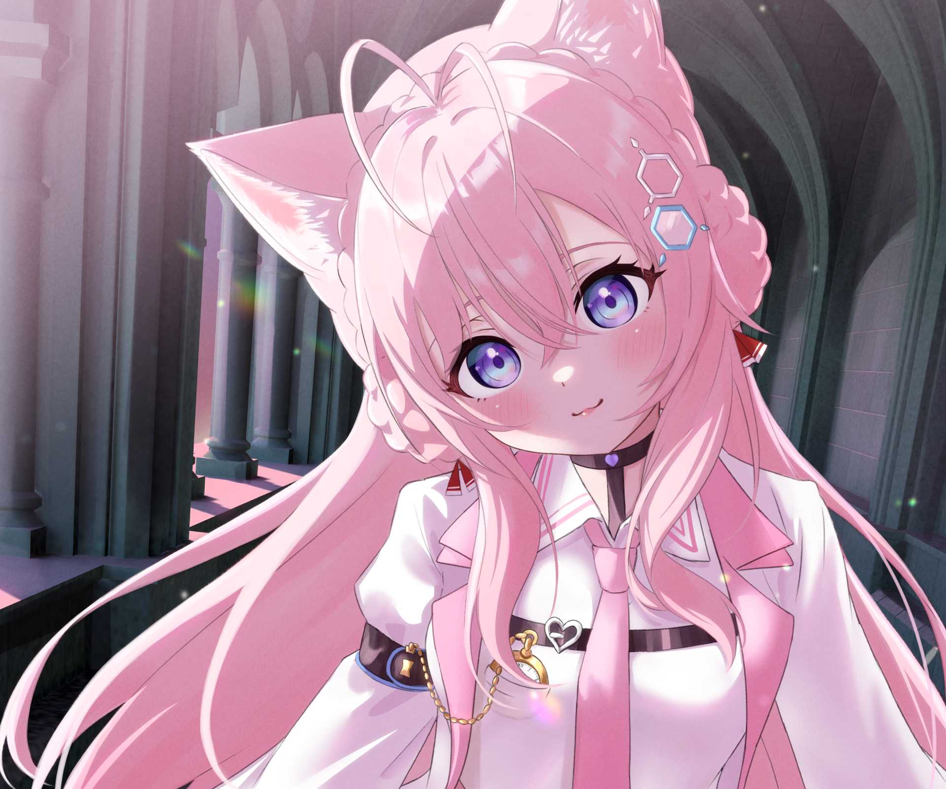 Download Hololive Hakui Koyori Anime Virtual Youtuber HD Wallpaper by 4kiMizuki