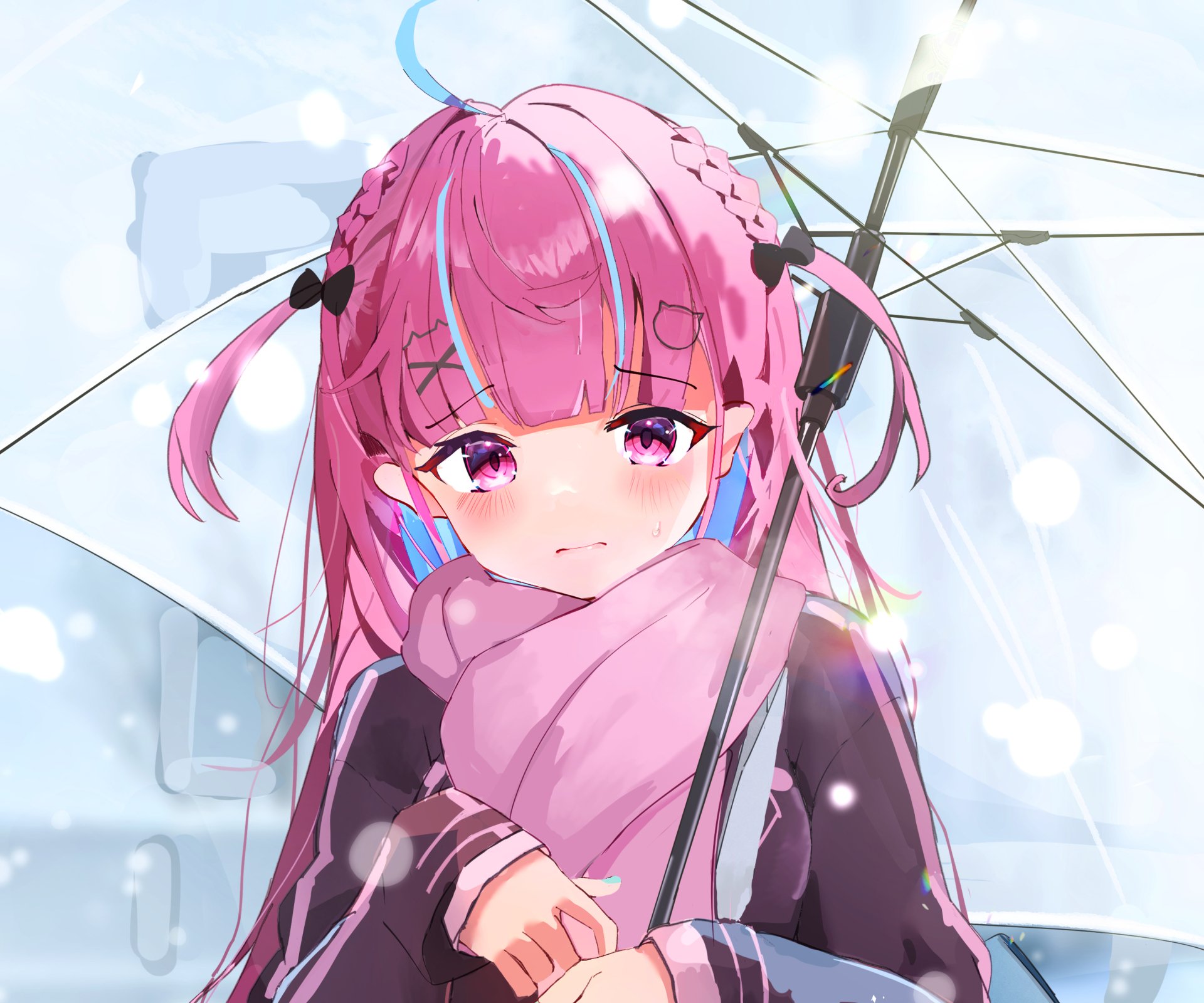 Download Hololive Minato Aqua Anime Virtual Youtuber HD Wallpaper by oz jump