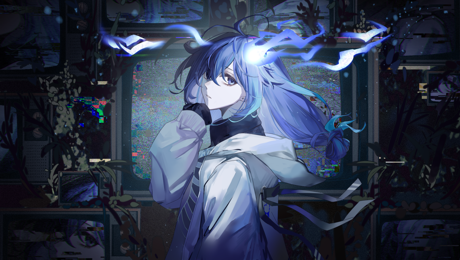 Download Holostars Minase Rio Anime Virtual Youtuber HD Wallpaper by DUkukki