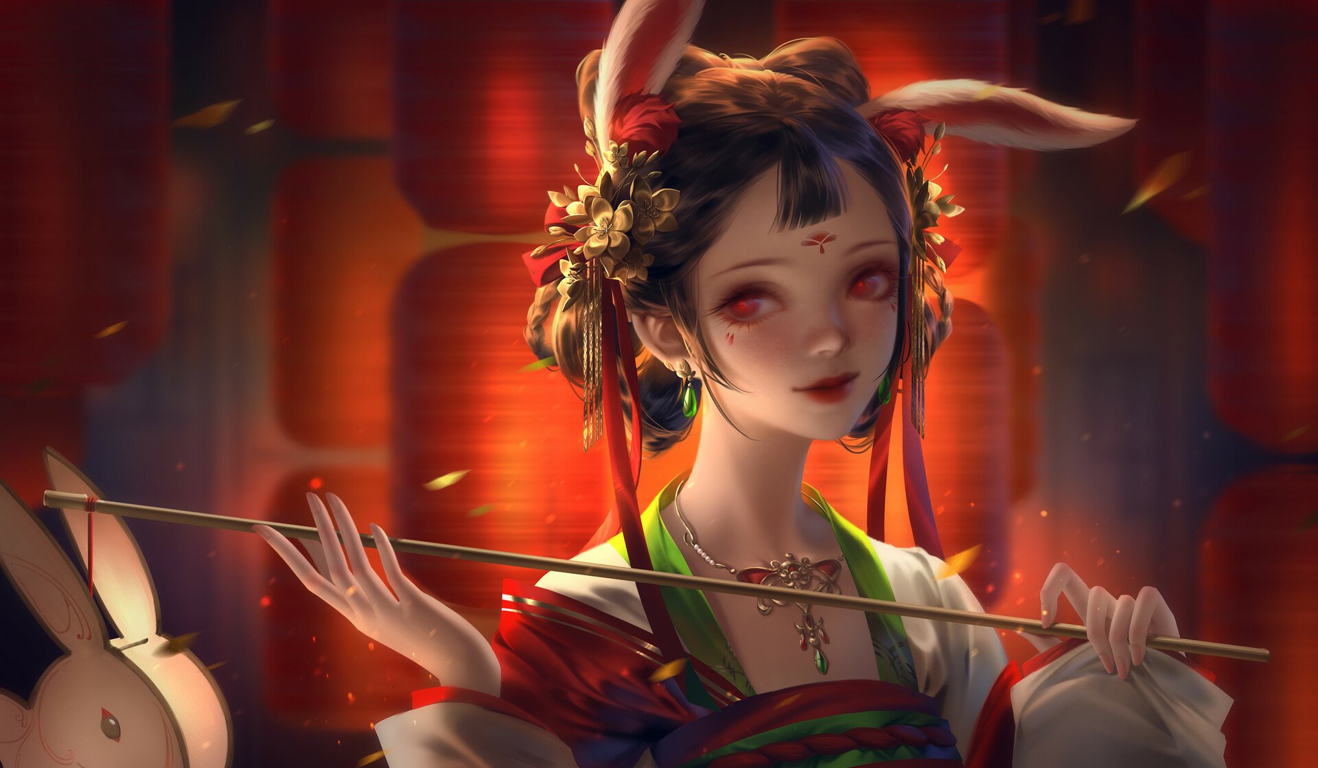 Download Fantasy Oriental HD Wallpaper | 1920x1120 | Wallpaper Abyss