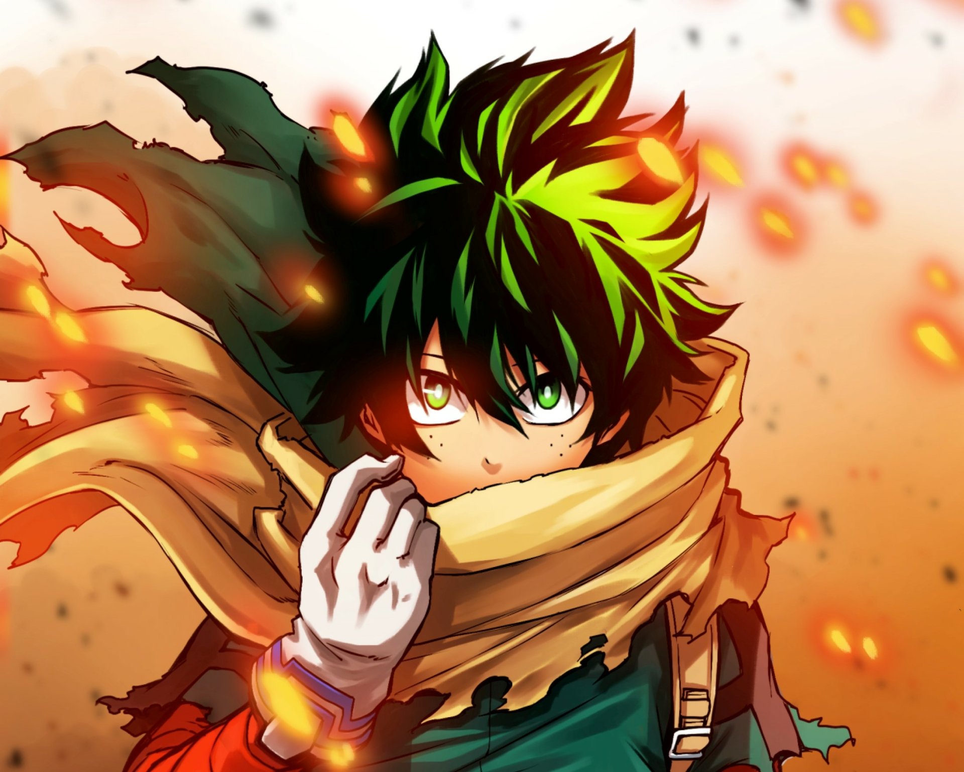 Izuku Midoriya HD Wallpaper - My Hero Academia By 絵描人/ekakibito