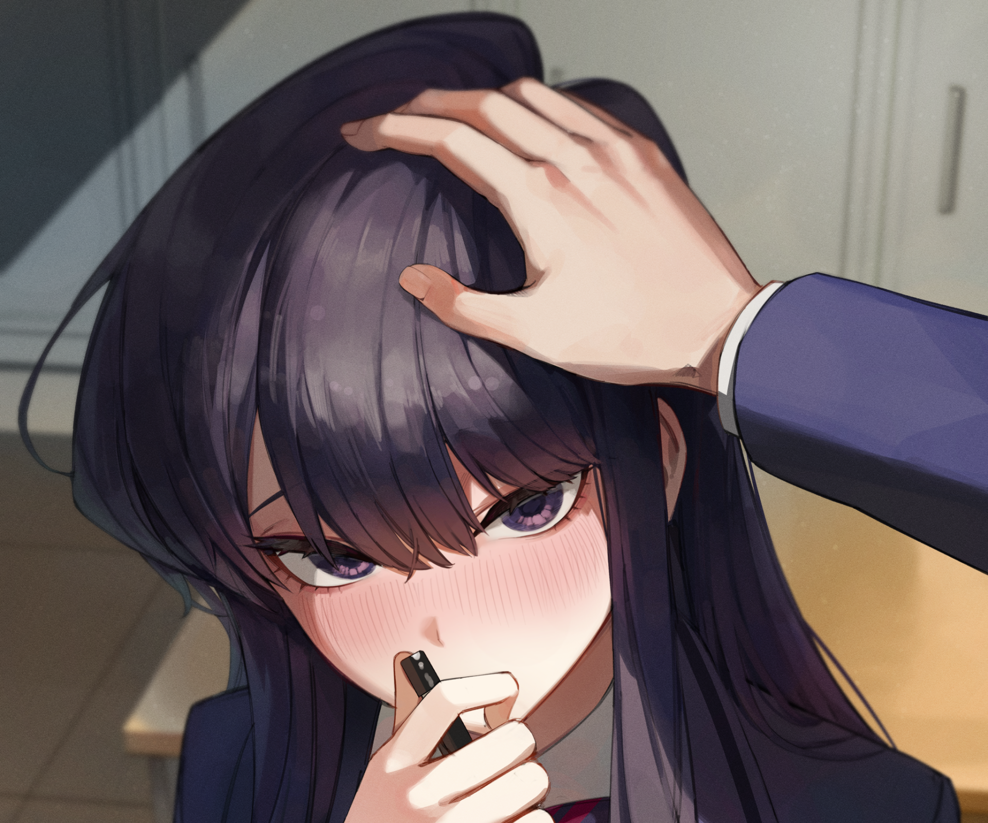 Download Komi Shouko Anime Komi Can't Communicate HD Wallpaper by MaeNoo