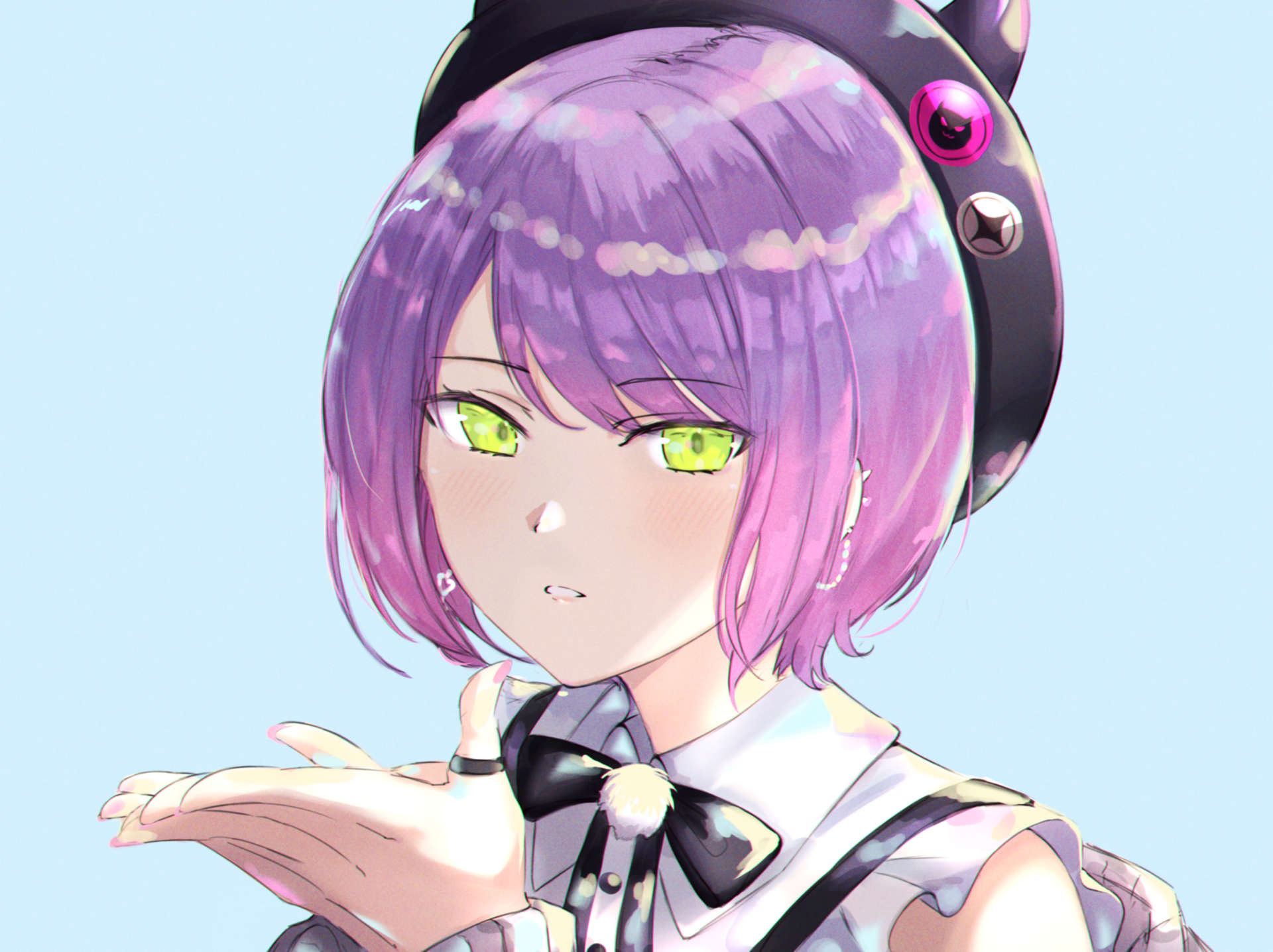 Download Hololive Tokoyami Towa Anime Virtual Youtuber HD Wallpaper by Zexalmike