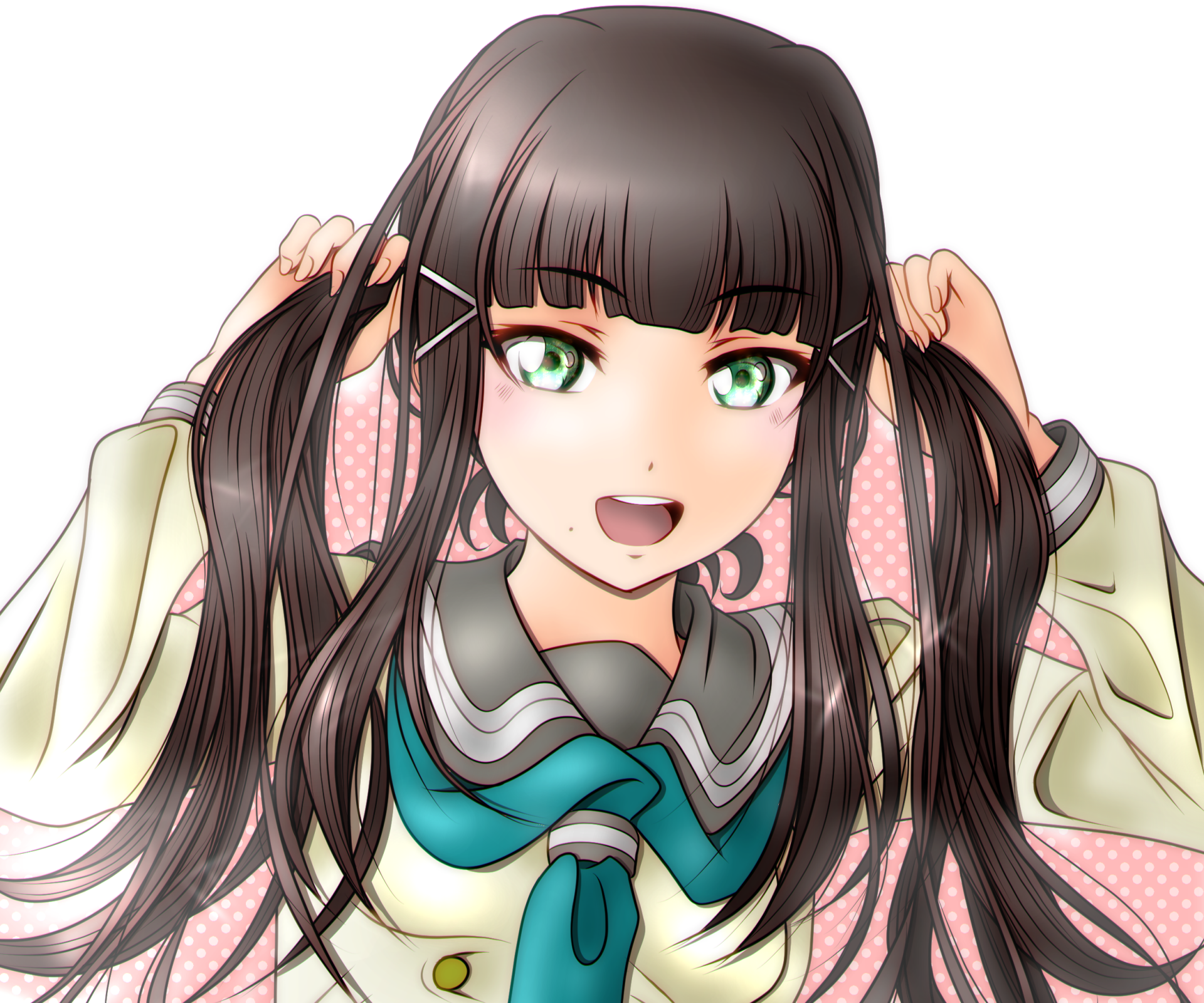 Download Dia Kurosawa Anime Love Live! Sunshine!! HD Wallpaper by 美波