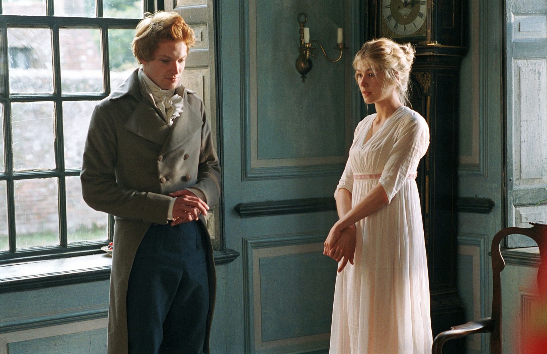 Download Simon Woods Rosamund Pike Movie Pride & Prejudice HD Wallpaper