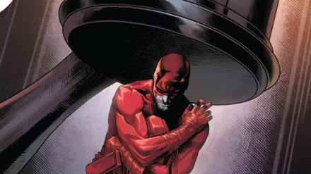 Daredevil comic character in action on a high-definition desktop wallpaper and background.