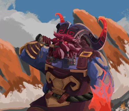  Ornn, the Fire Below the Mountain by Rob Hotaling