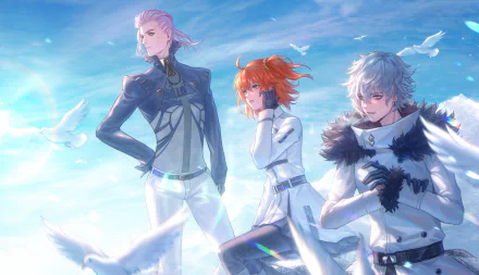 Gudako (Fate/Grand Order) Scandinavia Peperoncino Kadoc Zemlupus Anime Fate/Grand Order HD Desktop Wallpaper | Background Image