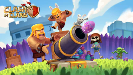video game Clash of Clans HD Desktop Wallpaper | Background Image