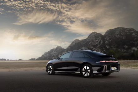 vehicle Hyundai IONIQ 6 HD Desktop Wallpaper | Background Image