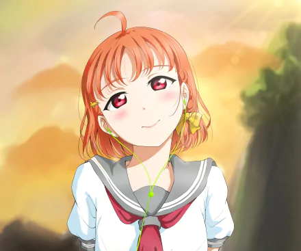 Chika Takami Anime Love Live! Sunshine!! HD Desktop Wallpaper | Background Image