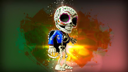  Mariachi Skull