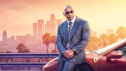 Celebrity Dwayne Johnson HD Desktop Wallpaper | Background Image