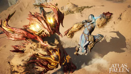 video game Atlas Fallen HD Desktop Wallpaper | Background Image