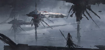 Sci Fi warrior HD Desktop Wallpaper | Background Image