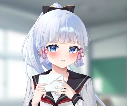  Kamisato Ayaka by Emduck