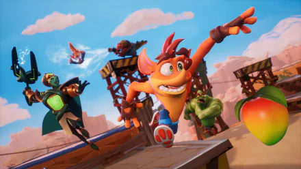 video game Crash Team Rumble HD Desktop Wallpaper | Background Image